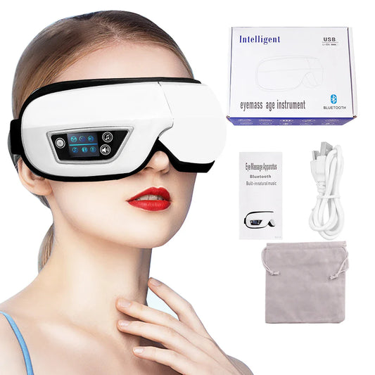 Airbag Pressure Hot Compress Eye Massager