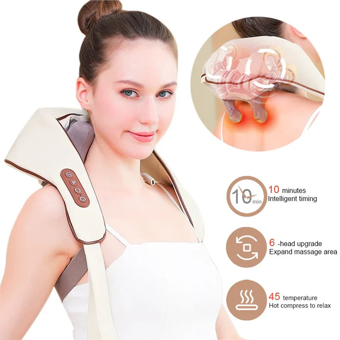 Electric shoulder and neck massager