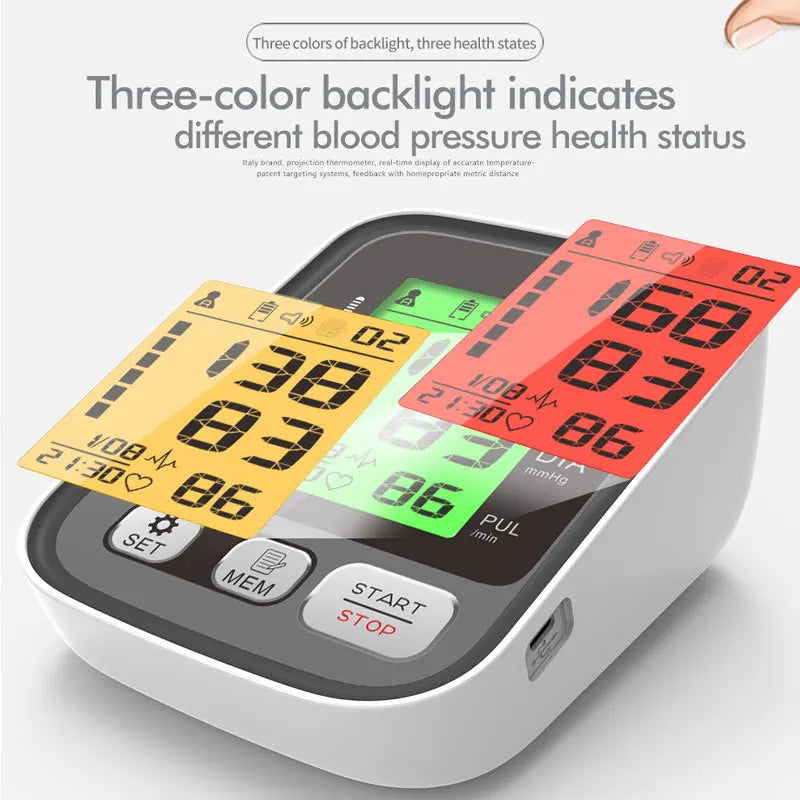 Digital LCD Blood Pressure Monitor