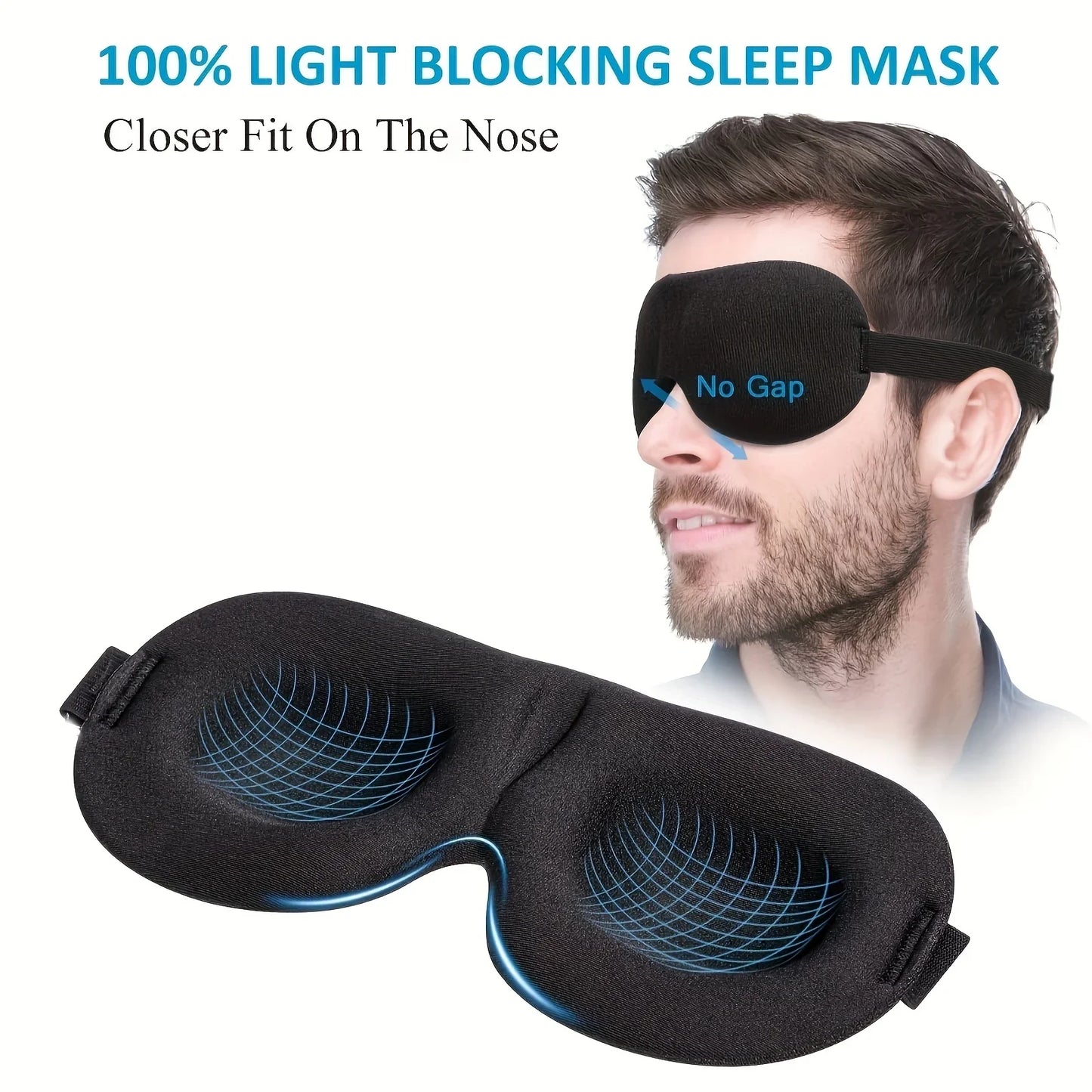 Sleep Mask for Back & Side Sleeper