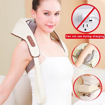 Electric shoulder and neck massager